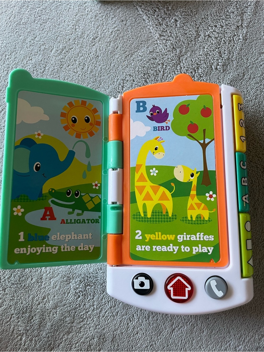 Infantino Smarty Phone Baby Toy - 6-36 months | Multicolor